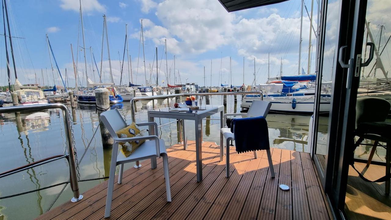 Hausboot Hilja Hotel Schleswig Exterior foto