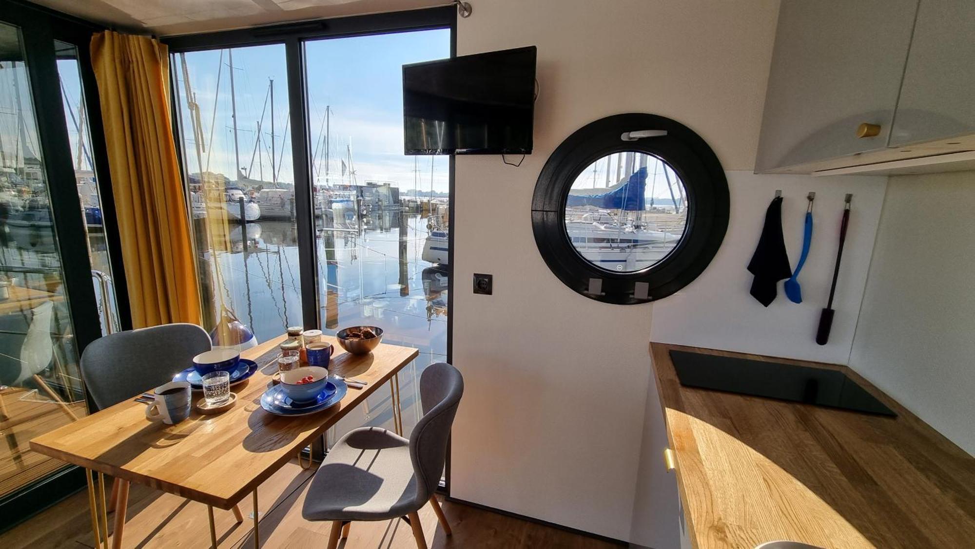 Hausboot Hilja Hotel Schleswig Exterior foto